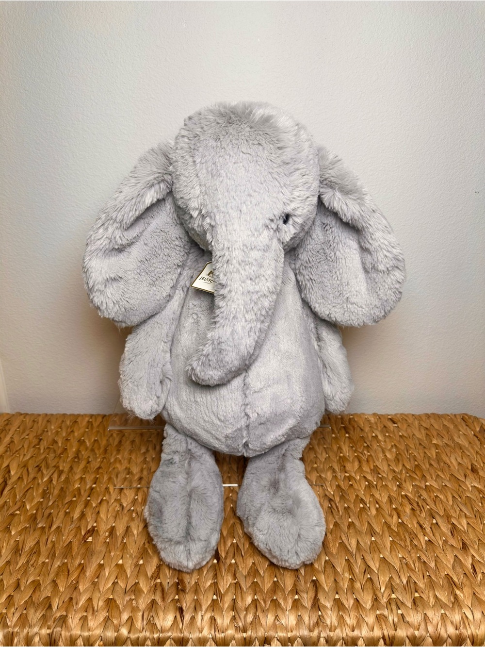 Jellycat Big Bashful Luxe Elephant Thuddeus / BNWT / Currently Out of Stock